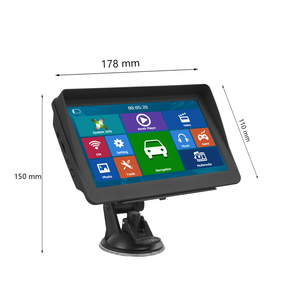 dimension gps voiture